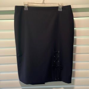 Talbots Navy Pencil Skirt